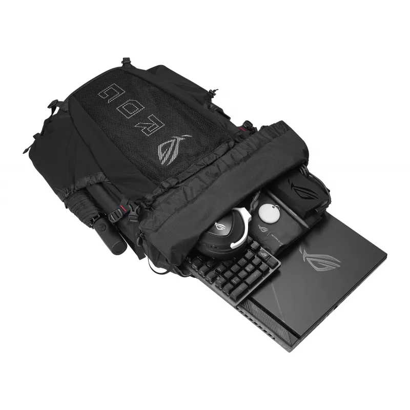 Plecak ASUS ROG Archer ErgoAir Gaming Plecak Czarny EVA, Lycra, Nylon