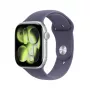 Smartwatch Apple Watch Series 11 GPS + Cellular 46mm Srebrna Aluminiowa Koperta z Fioletowo-Mglistym Paskiem Sportowym - S/M