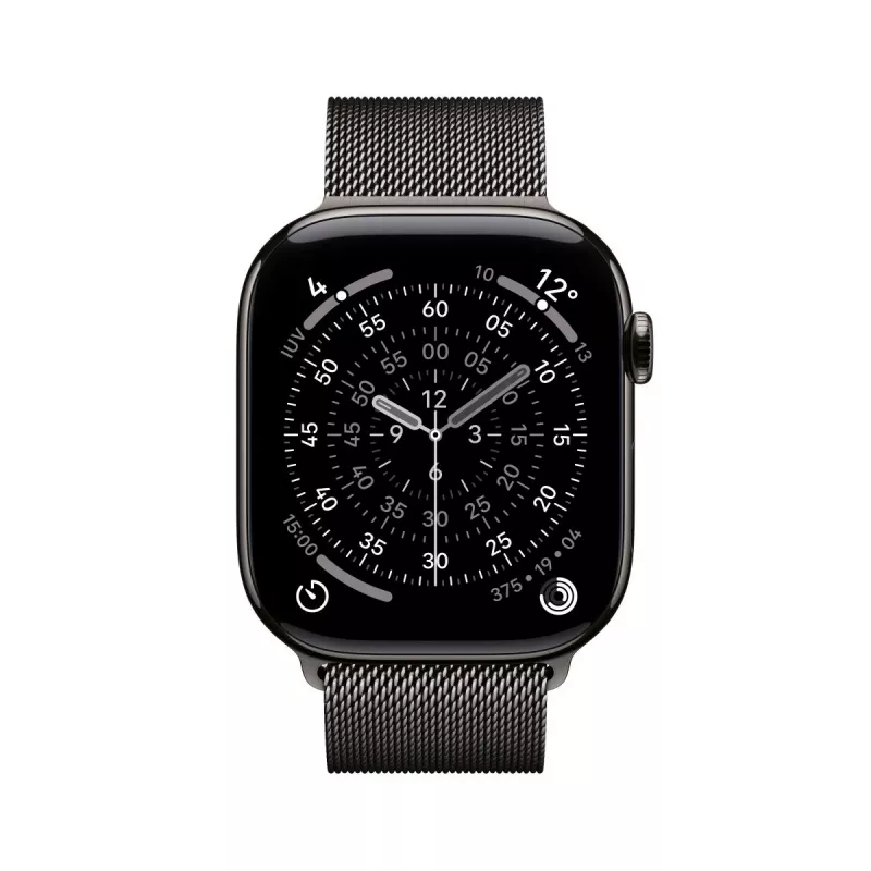 APPLE Watch Series 11 GPS + Cellular 46mm koperta z tytanu w kolorze slate z pętlą Milanese Loop w kolorze slate S/M