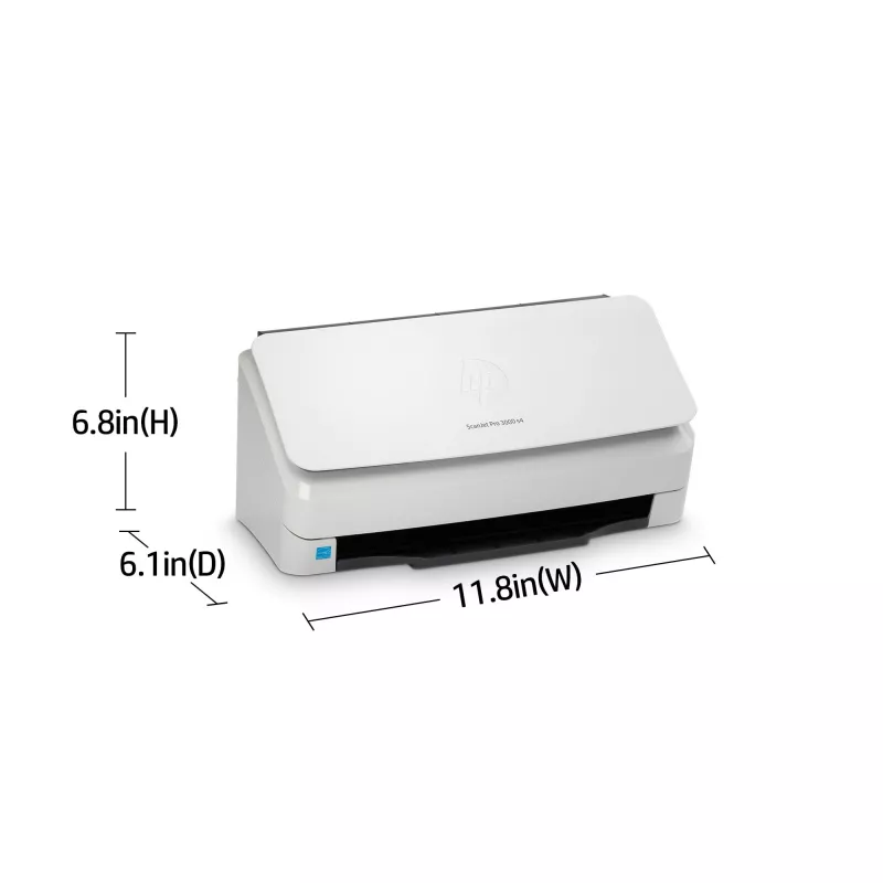 HP Scanjet Pro 3000 s4 Skaner arkuszowy 600 x 600 DPI A4 Czarny, Biały