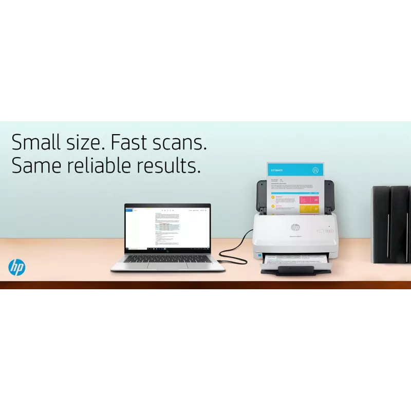 HP Scanjet Pro 3000 s4 Skaner arkuszowy 600 x 600 DPI A4 Czarny, Biały