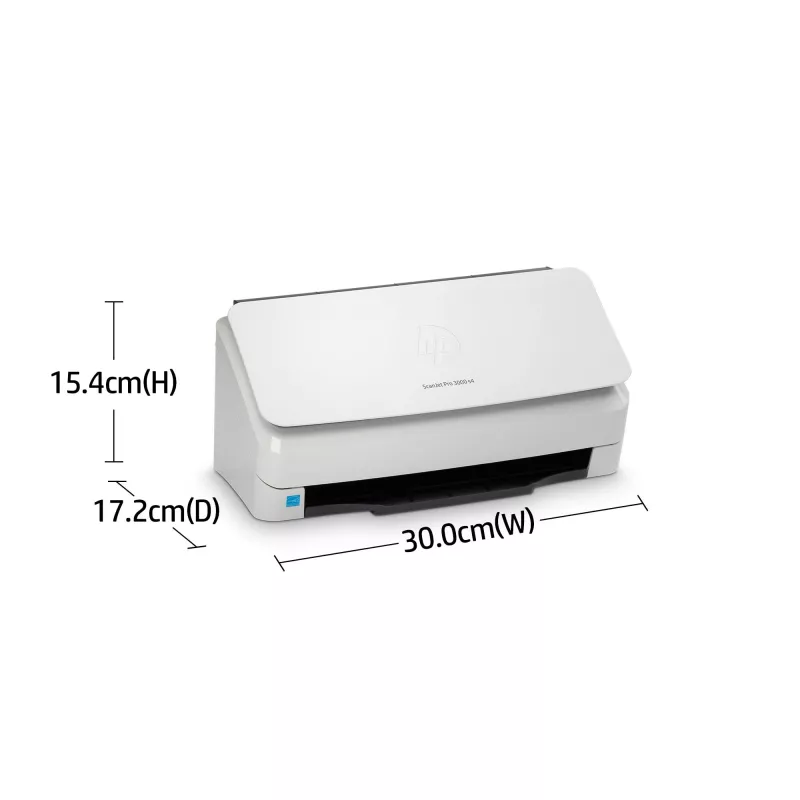 HP Scanjet Pro 3000 s4 Skaner arkuszowy 600 x 600 DPI A4 Czarny, Biały