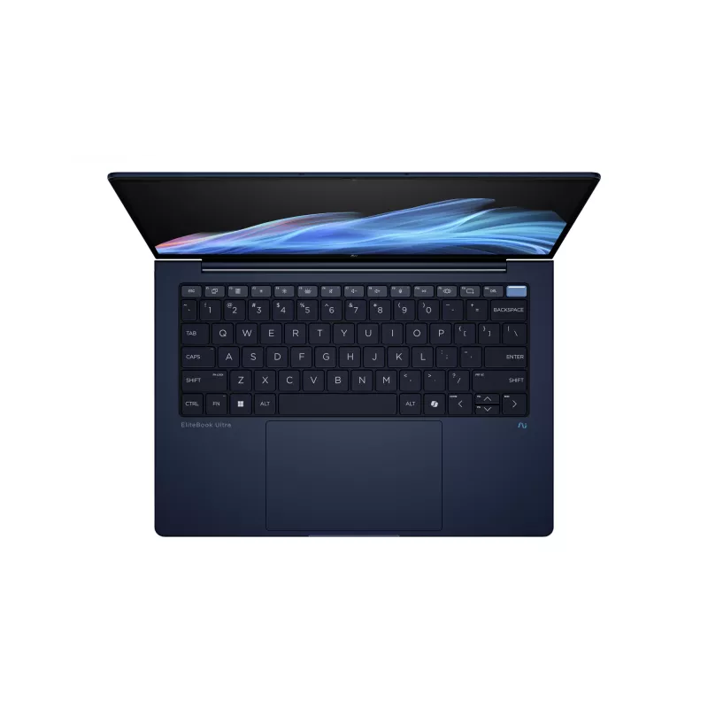 HP EliteBook Ultra G1i Next Gen AI PC Wolf Pro Security Edition Copilot+ PC Intel Core Ultra 7 258V Laptop 35,6 cm (14 cali) Ekran dotykowy 2.8K 32 GB LPDDR5x-SDRAM Wi-Fi 7 (802.11be) Windows 11 Pro Niebieski
