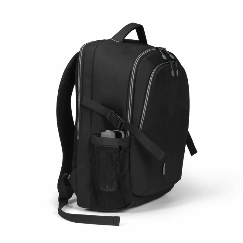DICOTA Eco- 14-15.6in Notebook Backpack - Czarny / 600d Recycled Pet