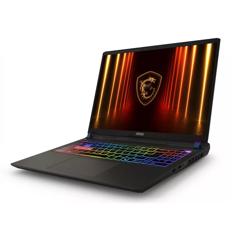 MSI Vector 16 HX AI A2XWIG-048DE Intel Core Ultra 9 275HX Laptop 40,6 cm (16 cali) Quad HD+ 32 GB DDR5-SDRAM 1 TB SSD NVIDIA GeForce RTX 5080 Wi-Fi 6E (802.11ax) Windows 11 Home Szary