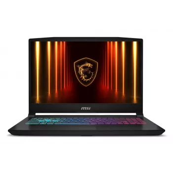 MSI Katana 15 HX B14WFK-487 Intel® Core™ i7 i7-14650HX Laptop 39,6 cm (15,6 cala) Full HD 16 GB DDR5-SDRAM 512 GB SSD NVIDIA GeForce RTX 5060 Wi-Fi 6E (802.11ax) Windows 11 Home Czarny