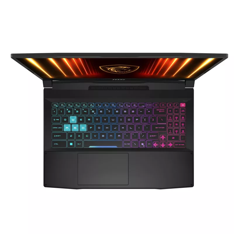 MSI Katana 15 HX B14WFK-487 Intel® Core™ i7 i7-14650HX Laptop 39,6 cm (15,6 cala) Full HD 16 GB DDR5-SDRAM 512 GB SSD NVIDIA GeForce RTX 5060 Wi-Fi 6E (802.11ax) Windows 11 Home Czarny