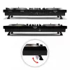 Hercules INPULSE T7 Czarny kontroler DJ — gniazdo słuchawkowe 3,5 mm/6,35 mm, kabel USB, 652×350×90 mm