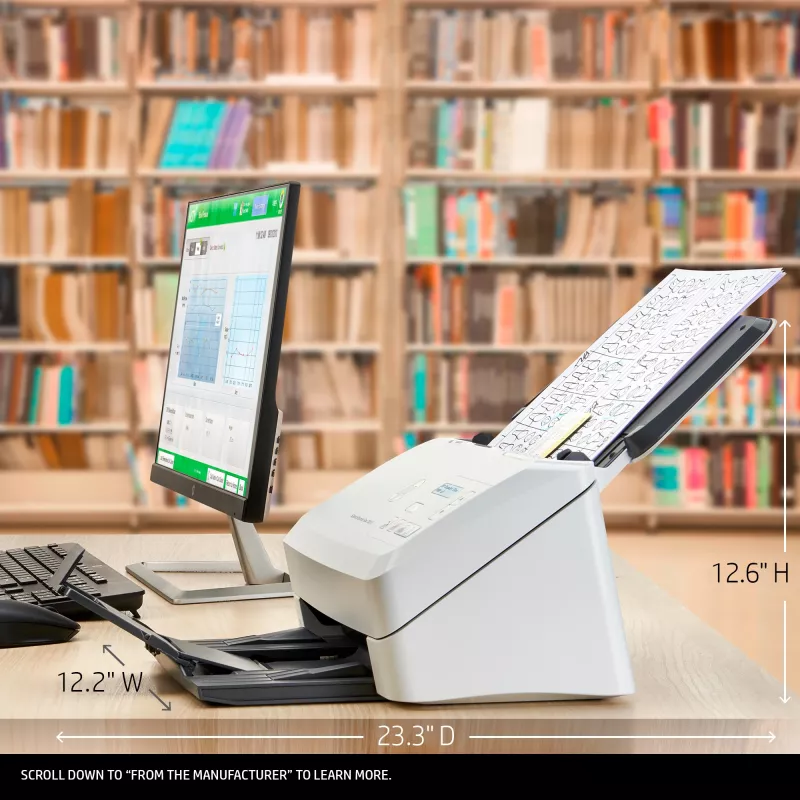 HP Scanjet Enterprise Flow 7000 s3 Skaner arkuszowy 600 x 600 DPI A4 Biały