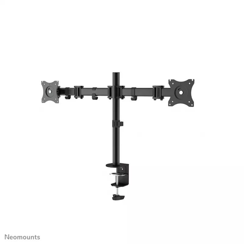 Neomounts NM-D135DBLACK Uchwyt do monitora 10-27 cali, zacisk/przepust, 8 kg, 25,4 cm (10 cali), 68,6 cm (27 cali), 100 x 100 mm, Czarny