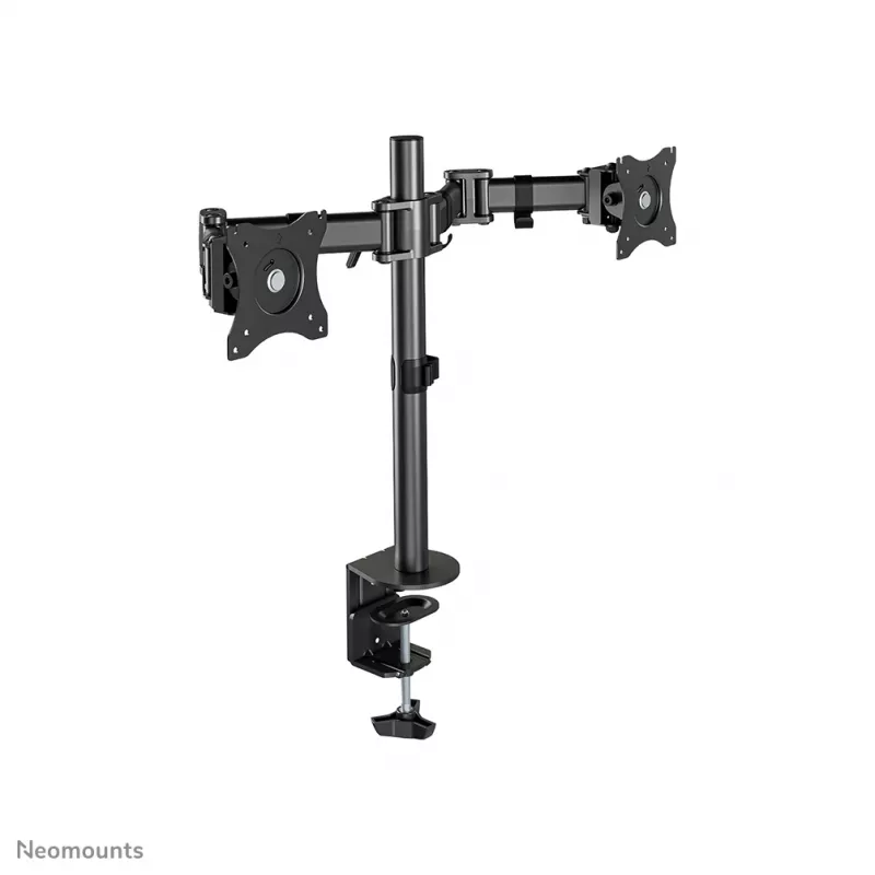 Neomounts NM-D135DBLACK Uchwyt do monitora 10-27 cali, zacisk/przepust, 8 kg, 25,4 cm (10 cali), 68,6 cm (27 cali), 100 x 100 mm, Czarny