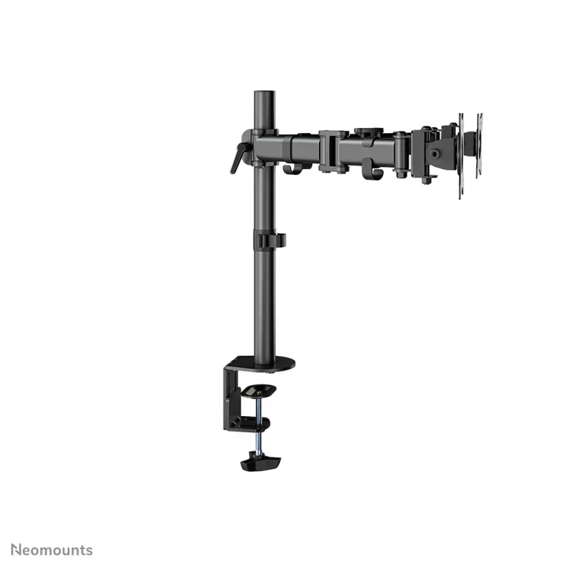Neomounts NM-D135DBLACK Uchwyt do monitora 10-27 cali, zacisk/przepust, 8 kg, 25,4 cm (10 cali), 68,6 cm (27 cali), 100 x 100 mm, Czarny