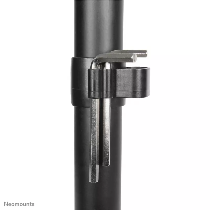 Neomounts NM-D135DBLACK Uchwyt do monitora 10-27 cali, zacisk/przepust, 8 kg, 25,4 cm (10 cali), 68,6 cm (27 cali), 100 x 100 mm, Czarny
