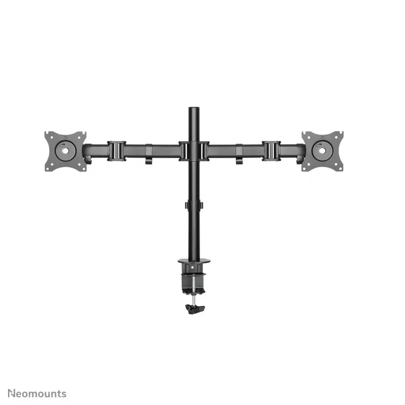 Neomounts NM-D135DBLACK Uchwyt do monitora 10-27 cali, zacisk/przepust, 8 kg, 25,4 cm (10 cali), 68,6 cm (27 cali), 100 x 100 mm, Czarny