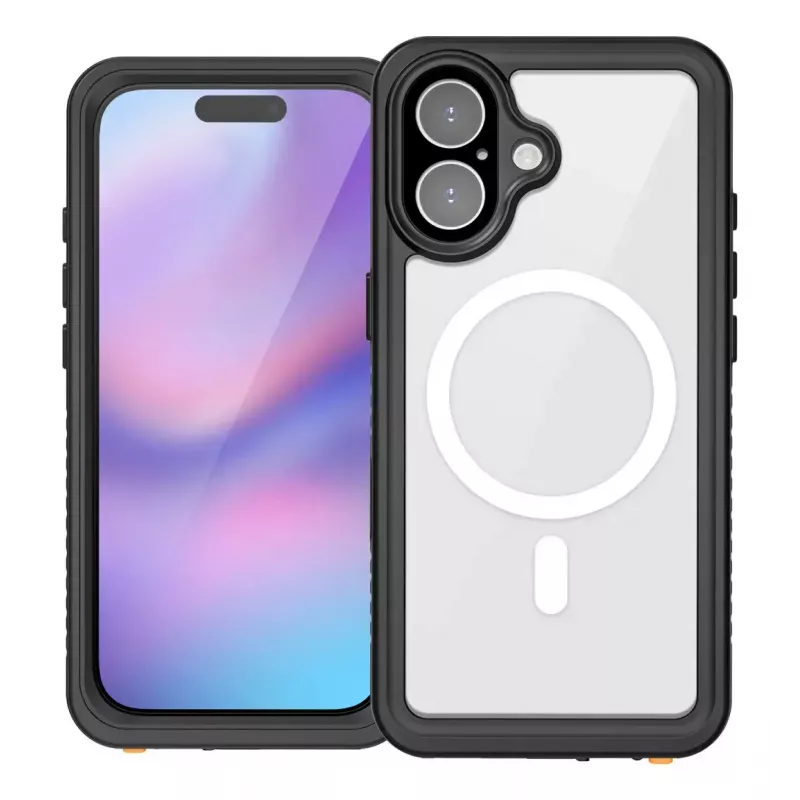 Pokrowiec 4smarts iPhone 17 16 cm (6,3 cala) Czarny Przezroczysty