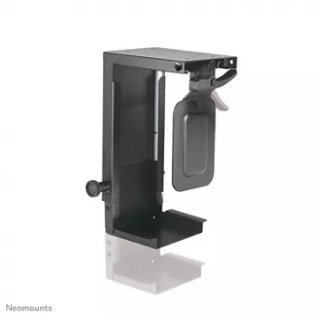 Neomounts CPU-D075BLACK Uchwyt do CPU - max 10 kg - uniwersalny, Uchwyt do CPU montowany do biurka, 10 kg, Czarny, Stal, Tajwan, 100 mm