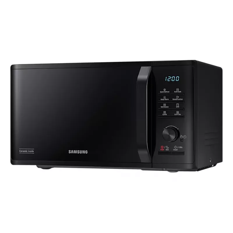 Samsung MG23B3515AK/EN mikrofalówka Black Grill mikrofalówka wolnostojąca 23 L 1250 W
