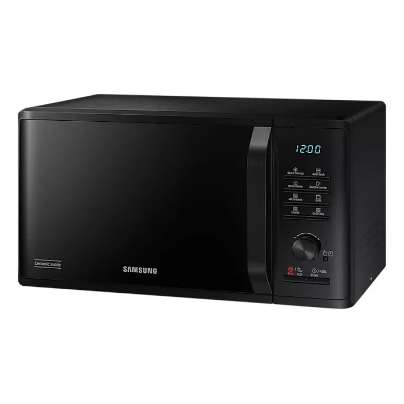 Samsung MG23B3515AK/EN mikrofalówka Black Grill mikrofalówka wolnostojąca 23 L 1250 W