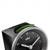 Braun BC07SB-DCF Kwarcowy budzik Czarny, Srebrny