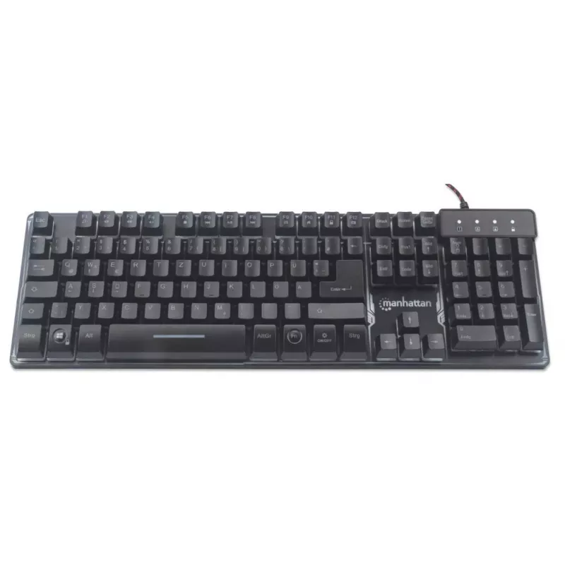 Klawiatura USB Manhattan Gaming Metal Base Edition