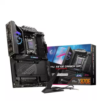 Płyta główna MSI MPG X870E CARBON WIFI — AMD X870E, Socket AM5, ATX, DDR5 do 256 GB, Wi‑Fi 7