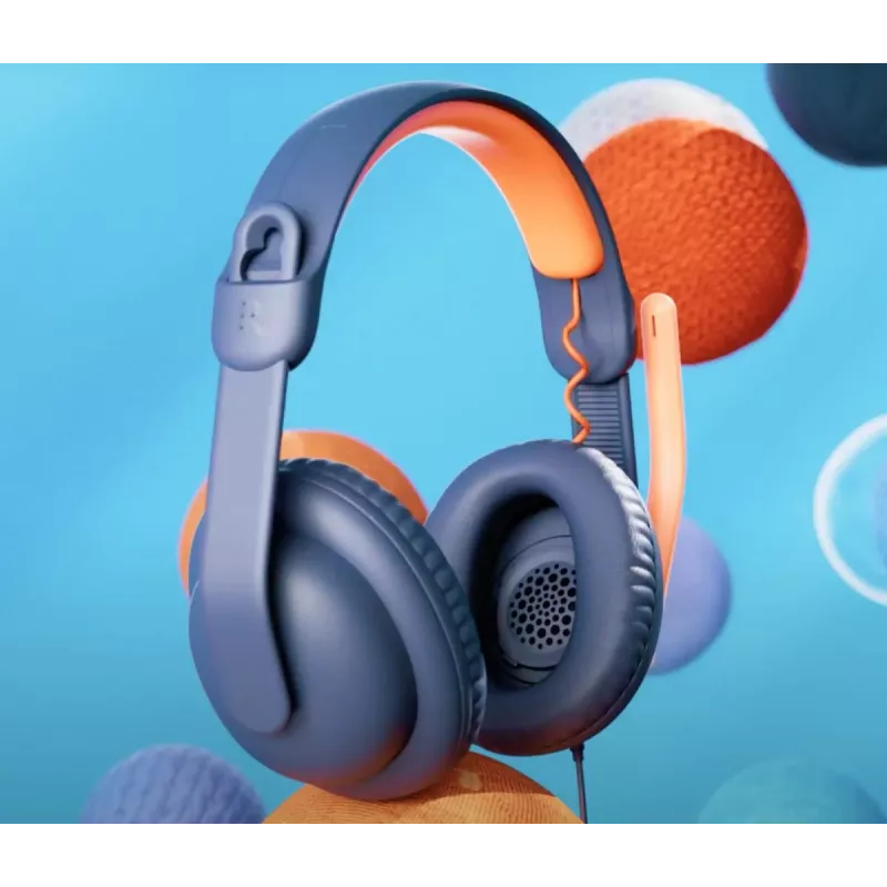 LOGITECH Zone Learn - USB-C - zestaw słuchawkowy - nauszny - Classic niebieski
