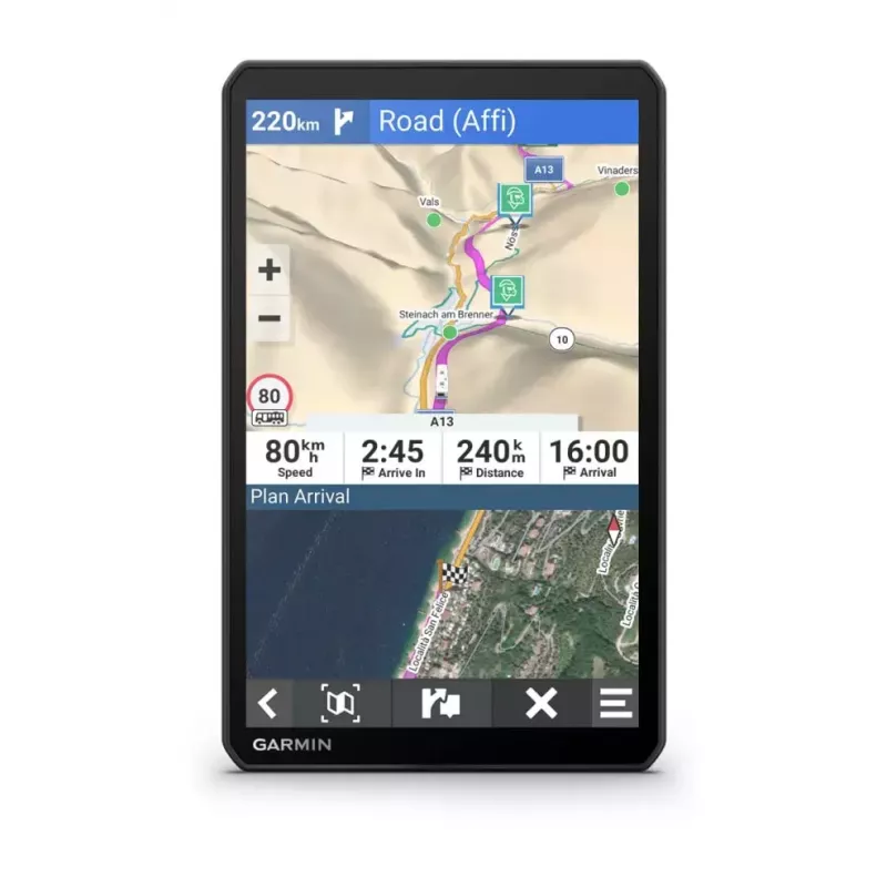 Nawigator Garmin 895 Stały 20,3 cm (8 cali) TFT Ekran dotykowy