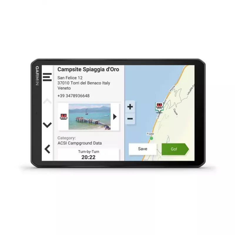 Nawigator Garmin 895 Stały 20,3 cm (8 cali) TFT Ekran dotykowy