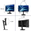 Philips 3000 series 24B2N3200D/00 monitor komputerowy 61,2 cm (24,1 cala) 1920 x 1200 pikseli WUXGA LCD Czarny