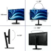 Philips 32B2U3601/00 monitor komputerowy 80 cm (31,5 cala) 2560 x 1440 pikseli Quad HD LCD Czarny