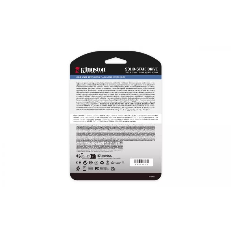 Kingston Technology 3.84TB DC3000ME U.2 PCIe 5.0 NVMe TCG Opal Enterprise SSD