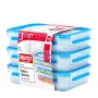 EMSA 515645 pojemnik na żywność Prostokątny Box 1,2 l Przezroczysty 3 szt.