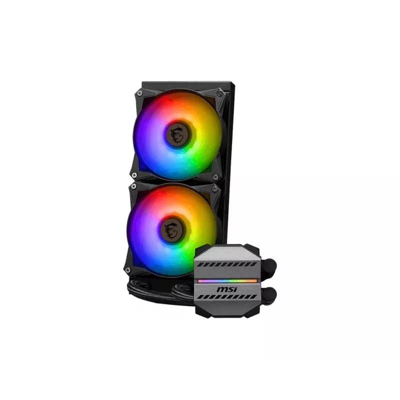 MSI MAG Coreliquid M240 Procesor Układ chłodzenia cieczą typu All-in-one 12 cm Czarny
