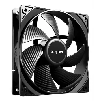 Wentylator do obudowy komputera be quiet! Pure Wings 3 120 mm PWM 1600 RPM 84,8 m³/h 1,45 mmH2O łożysko gwintowane czarny zestaw 3 szt.