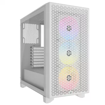 Obudowa komputerowa CORSAIR Mid-tower - 3000d RGB Airflow - Biała