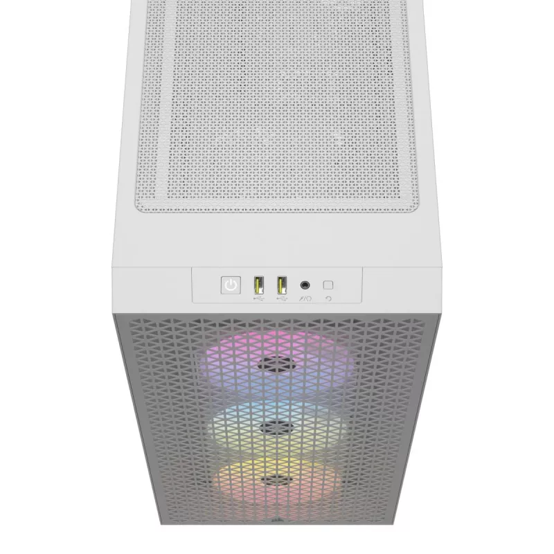 Obudowa komputerowa CORSAIR Mid-tower - 3000d RGB Airflow - Biała