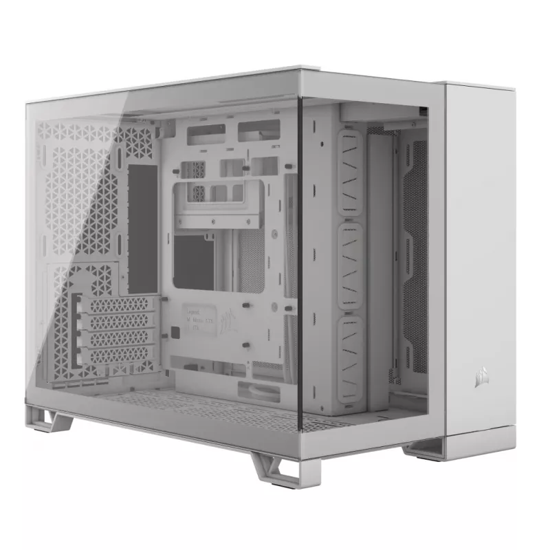 Obudowa PC CORSAIR – 2500X średnia wieża dwukomorowa obudowa PC – biała