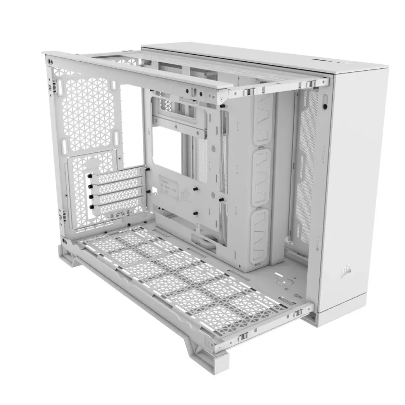 Obudowa PC CORSAIR – 2500X średnia wieża dwukomorowa obudowa PC – biała