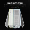Obudowa PC CORSAIR – 2500X średnia wieża dwukomorowa obudowa PC – biała