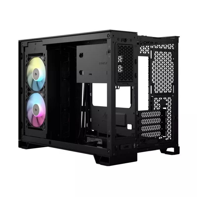 CORSAIR Obudowa PC - iCUE LINK 2500X RGB Micro ATX Dual Chamber Czarna