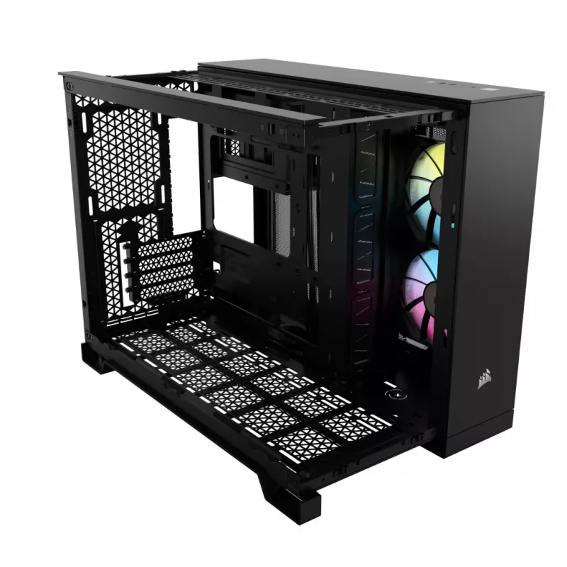 CORSAIR Obudowa PC - iCUE LINK 2500X RGB Micro ATX Dual Chamber Czarna