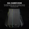 CORSAIR Obudowa PC - iCUE LINK 2500X RGB Micro ATX Dual Chamber Czarna