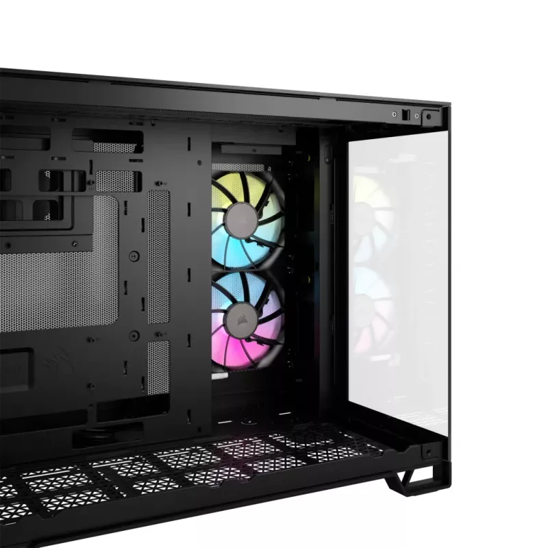 CORSAIR Obudowa PC - iCUE LINK 2500X RGB Micro ATX Dual Chamber Czarna