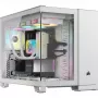 Obudowa PC CORSAIR - Icue Link 2500x RGB Micro ATX Dual Chamber biała
