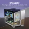 Obudowa PC CORSAIR - Icue Link 2500x RGB Micro ATX Dual Chamber biała