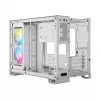 Obudowa PC CORSAIR - Icue Link 2500x RGB Micro ATX Dual Chamber biała