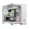 Obudowa PC CORSAIR - Icue Link 2500x RGB Micro ATX Dual Chamber biała