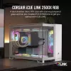 Obudowa PC CORSAIR - Icue Link 2500x RGB Micro ATX Dual Chamber biała