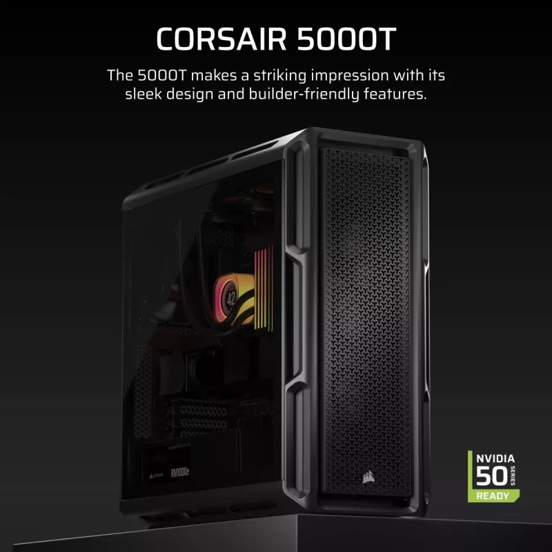 Obudowa PC CORSAIR - 5000T Mid-tower High-performance