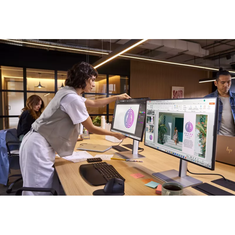 Monitor HP Series 7 Pro 27 cali QHD Thunderbolt 4 - 727pu, 68,6 cm (27 cali), 2560 x 1440 pikseli, Quad HD, LCD, 5 ms, Czarny